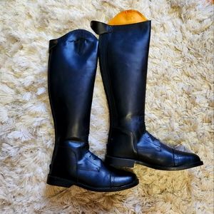 TuffRider Men's Leather Knee High Riding Boots